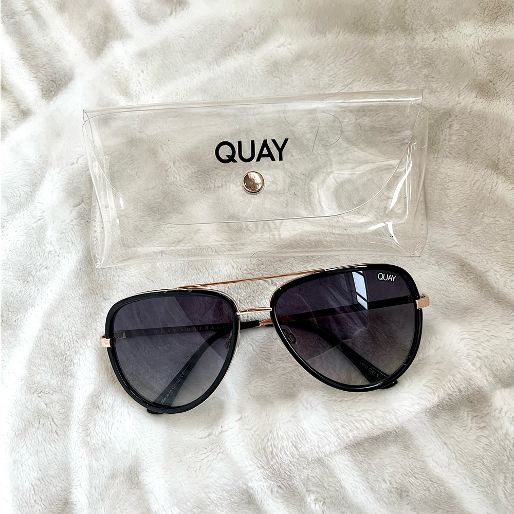 Quay sunglasses All In fade gradient